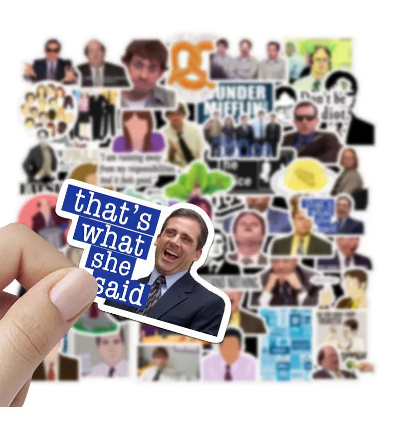 50PCS Funny TV Show The Office Stickers