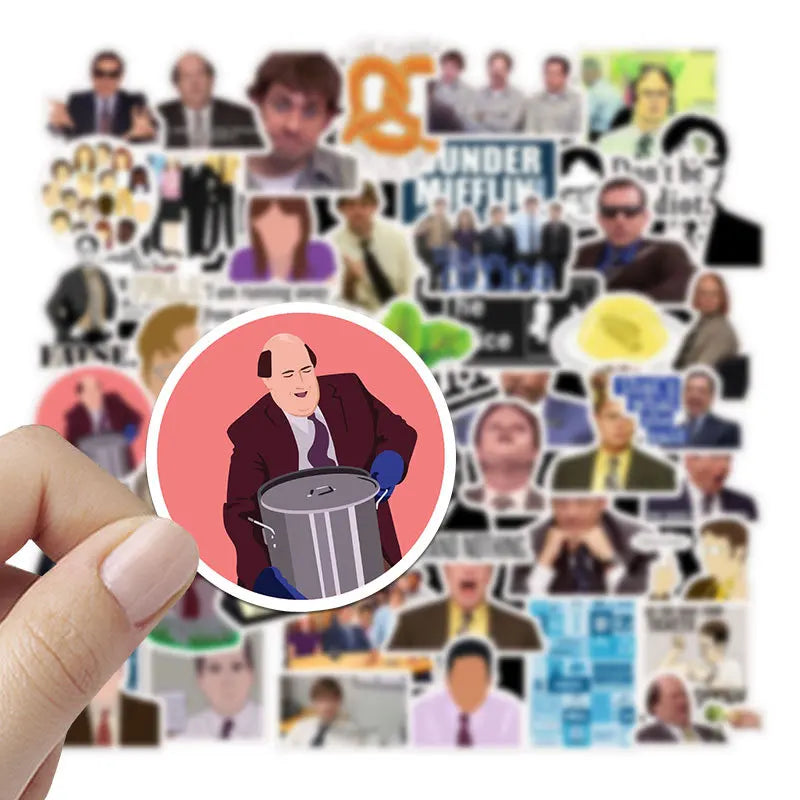 50PCS Funny TV Show The Office Stickers